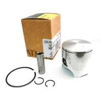 Piston MINARELLI AM5 AM6 47.6 mm cavilha 12 mm / PIAGGIO 50 TYPHOON / NRG / SFERA / ZIP / GILERA STALKER / APRILIA SR / SCARABEO / DERBI / ITALJET - ATHENA